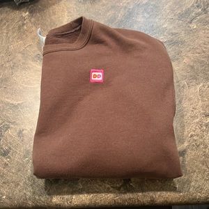 Dunkin’ Coffee Brown Pullover Sweater